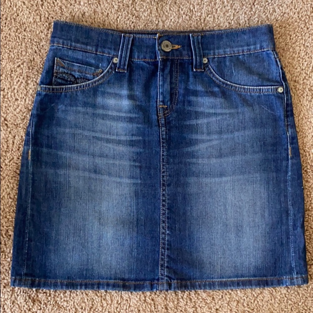 MAVI Denim Medium Washed Mini Skirt Size XS